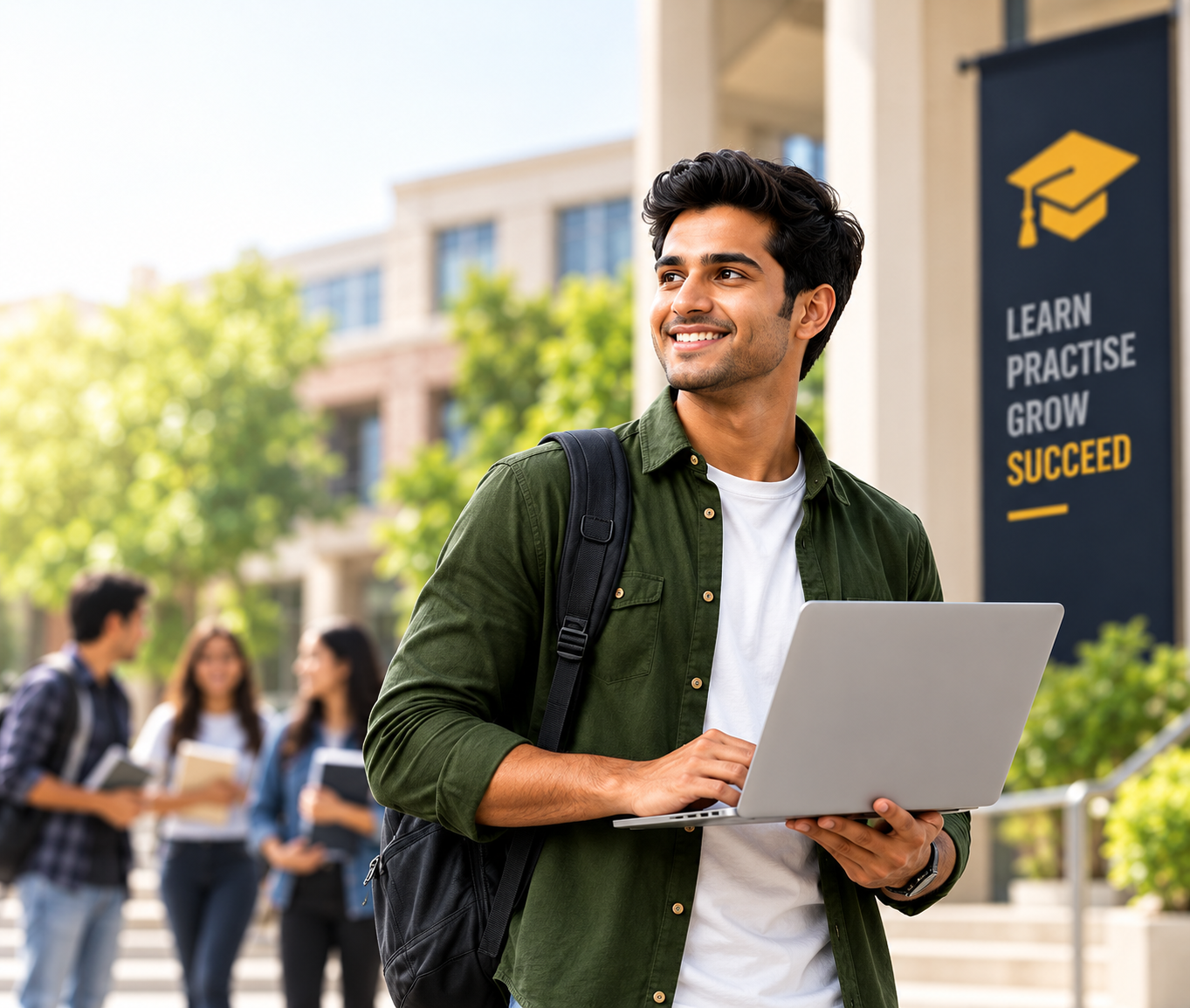 Student preparing for interviews and career success with SIRTIKA